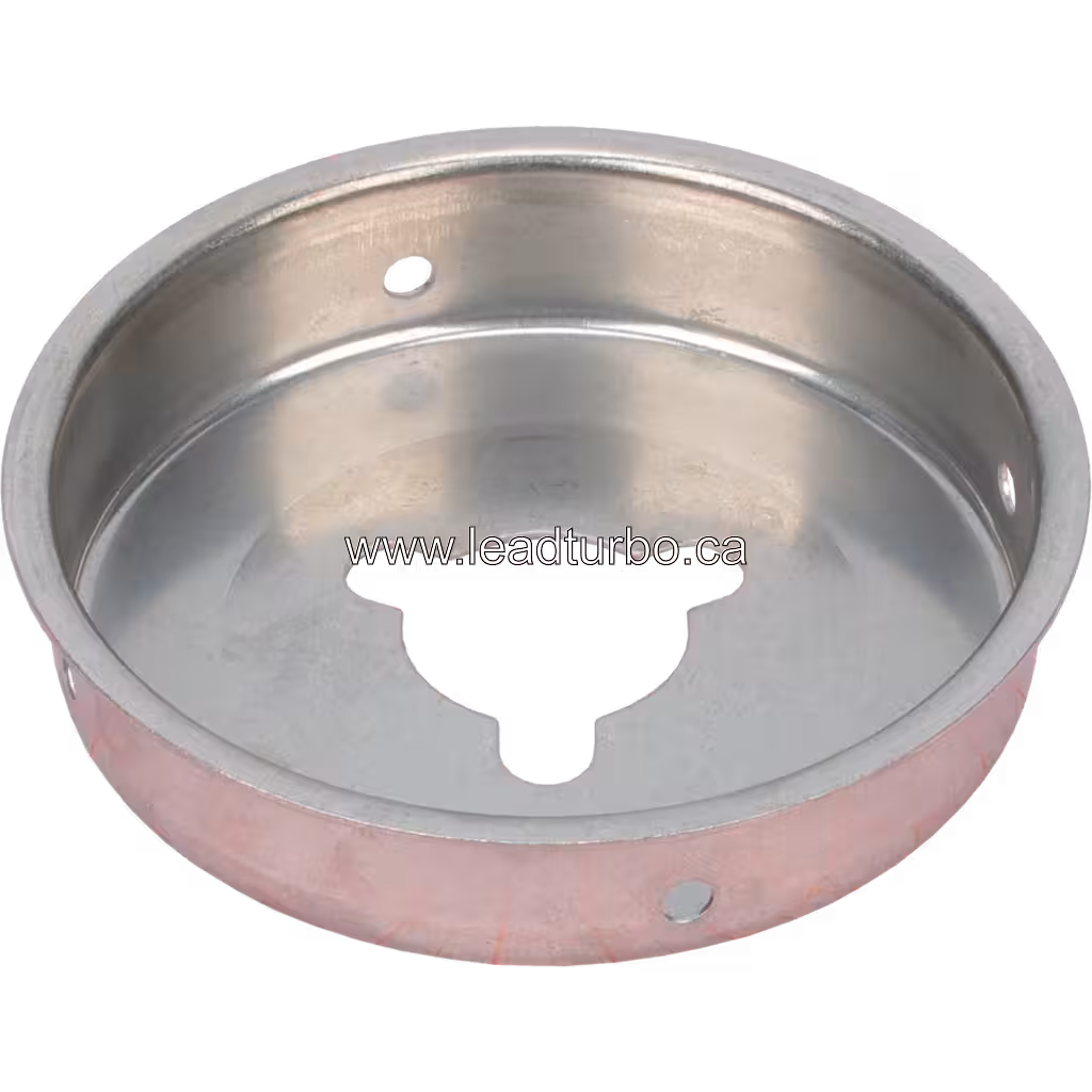 Теплозахисний екран турбокомпресора 3533038 H2E для Cummins L10 bottom 45 degree view