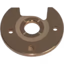 Thrust bearing 3533202 H3B vista inferior com ranhuras radiais