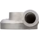 3534252-CAST HX60W compressor housing front view showing central bore and mounting flange