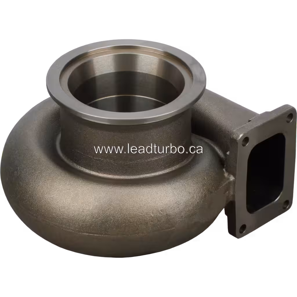 3594051 TH Turbine Housing HC5A Cummins KTA50 Turbocharger 45 degree view