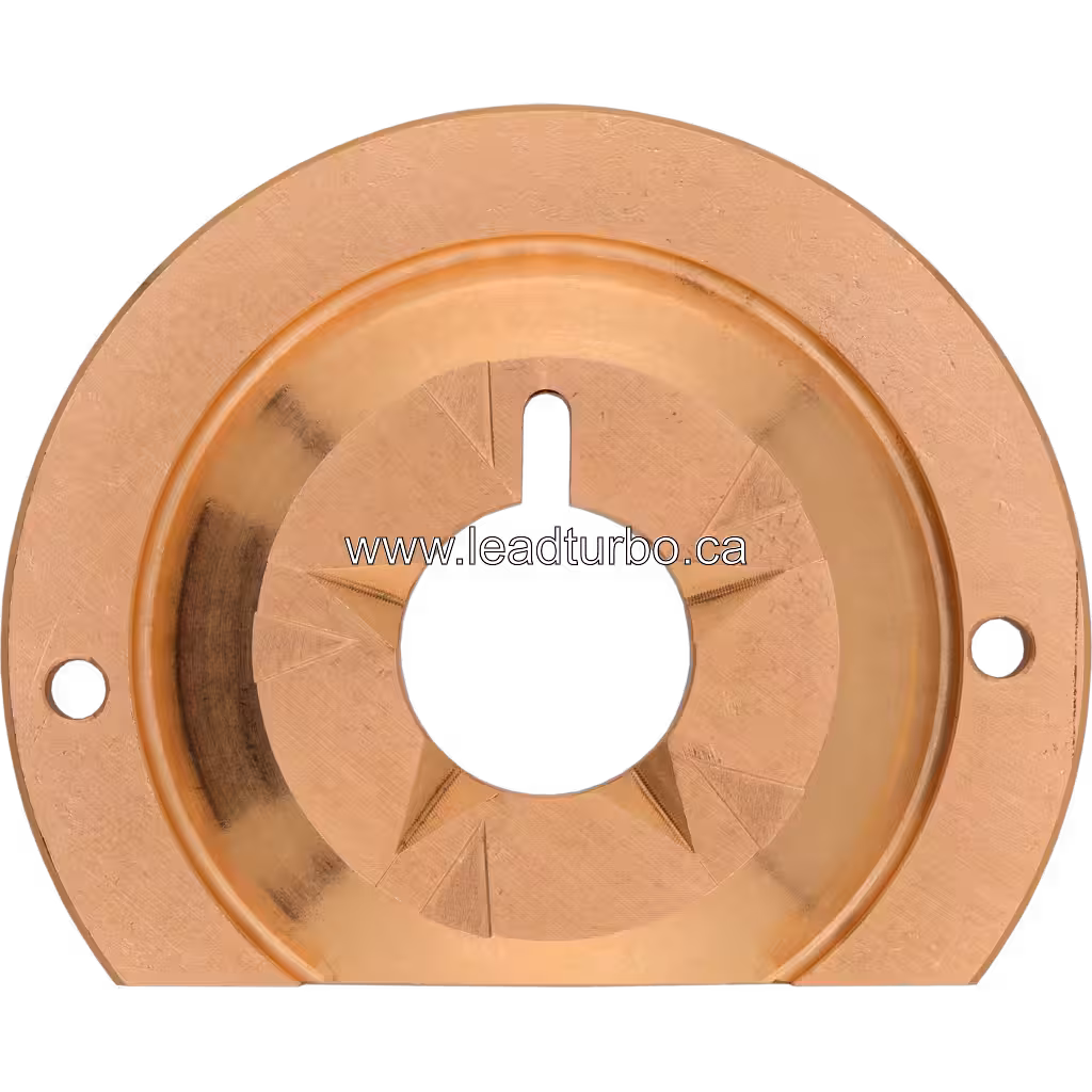 FOR 3767935 TB HX80 Stützring, runde Kupfermetall-Komponente mit zentraler Öffnung