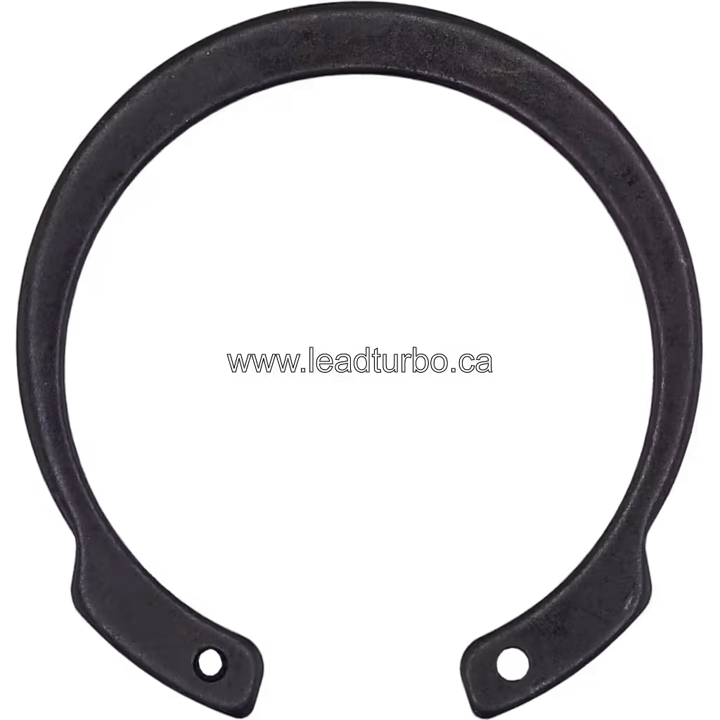 Seitenansicht des 400446-0118 Retaining Rings mit flachen Enden