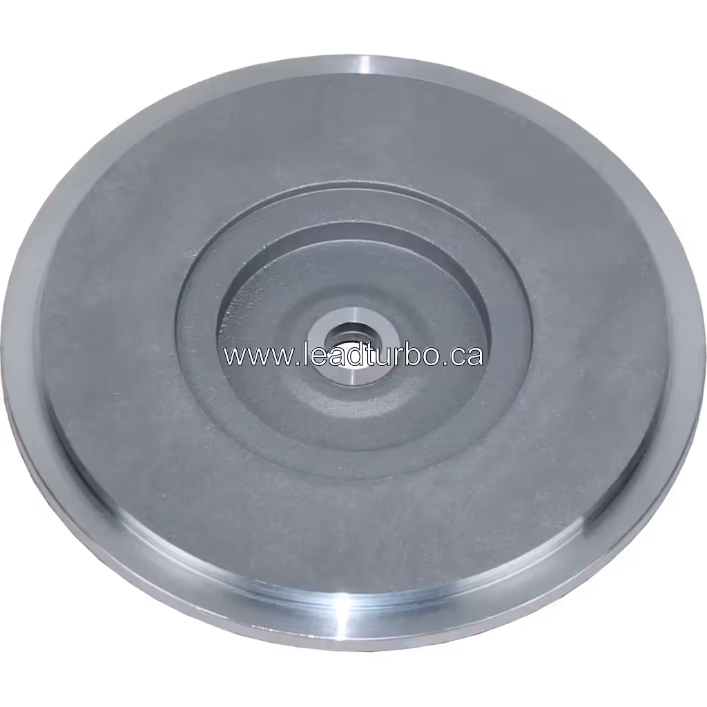 408045-0039 J96 Turbocharger Back Plate Replacement 45 degree view
