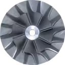 408105-0166 CW Compressor Wheel Replacement for John Deere 6466 TO4B87 thumbnail 2