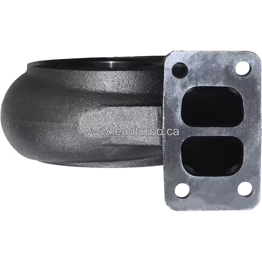 410424-0102 Turbine Housing TO4E10 Turbocharger (Volvo TD71G) front view