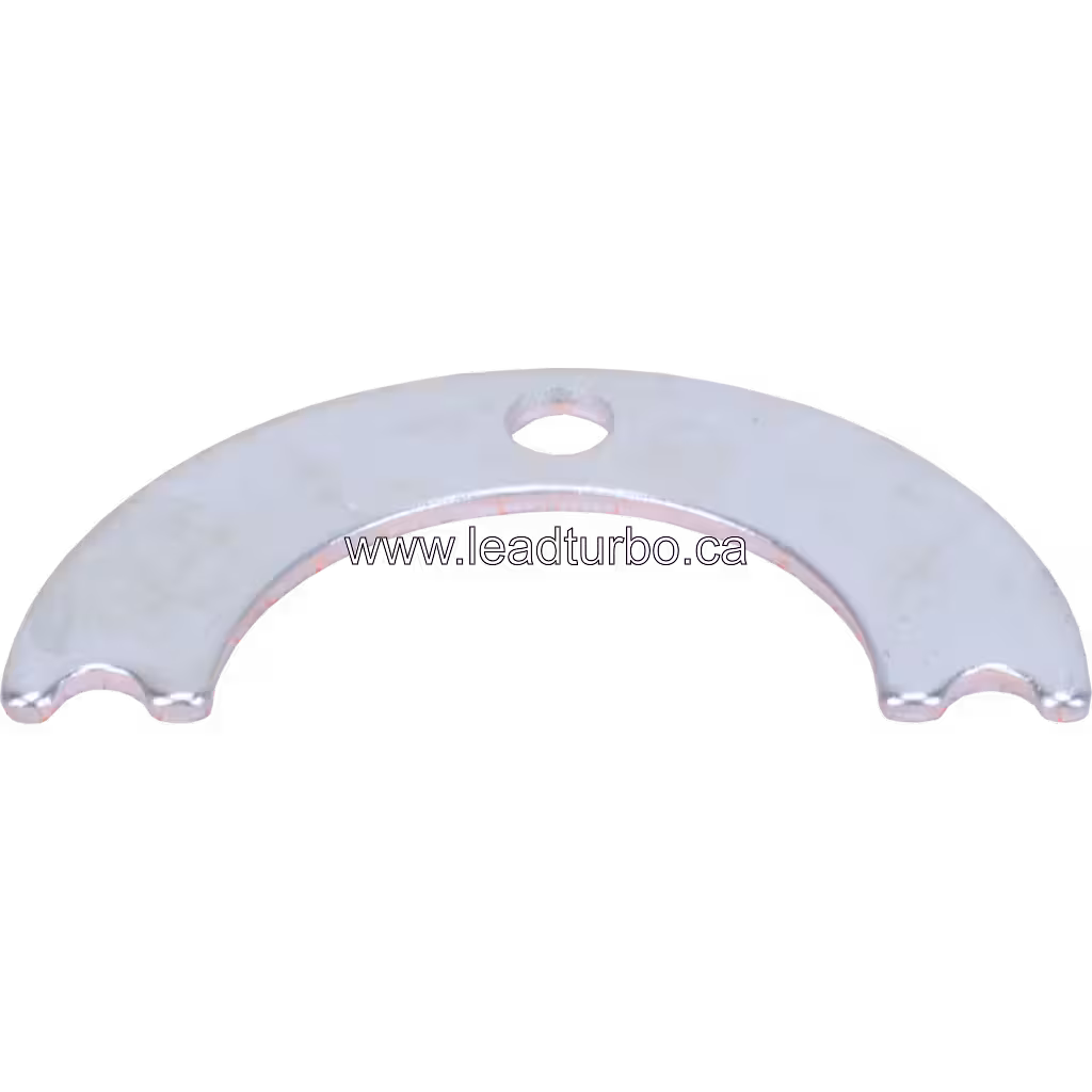 431518-0001 GT2256MS Turbo Clamp Plate for Isuzu NPR 4HG1-T 45 degree view