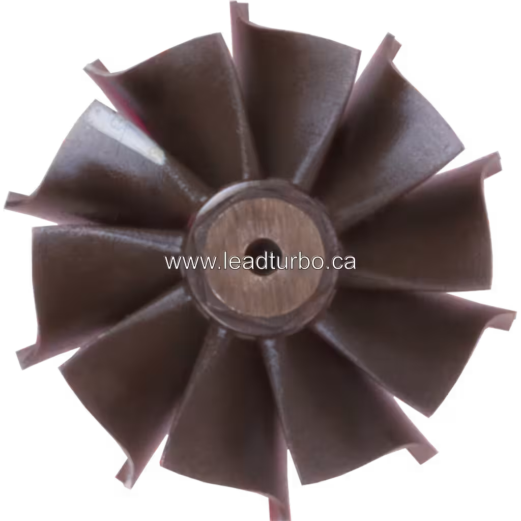 435406-0005 T250-01 Turbine Wheel for Ford New-Holland 7840 top view