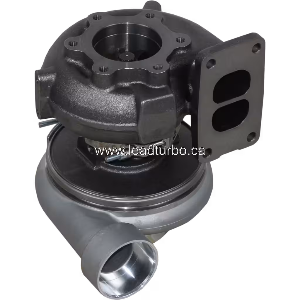 Conjunto de turbocharger de metal fundido com tampas azuis nos fixadores