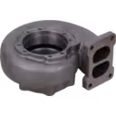 Vorderansicht des Turbine Housings FOR 6505-67-5040 TH mit bearbeiteter Bohrung