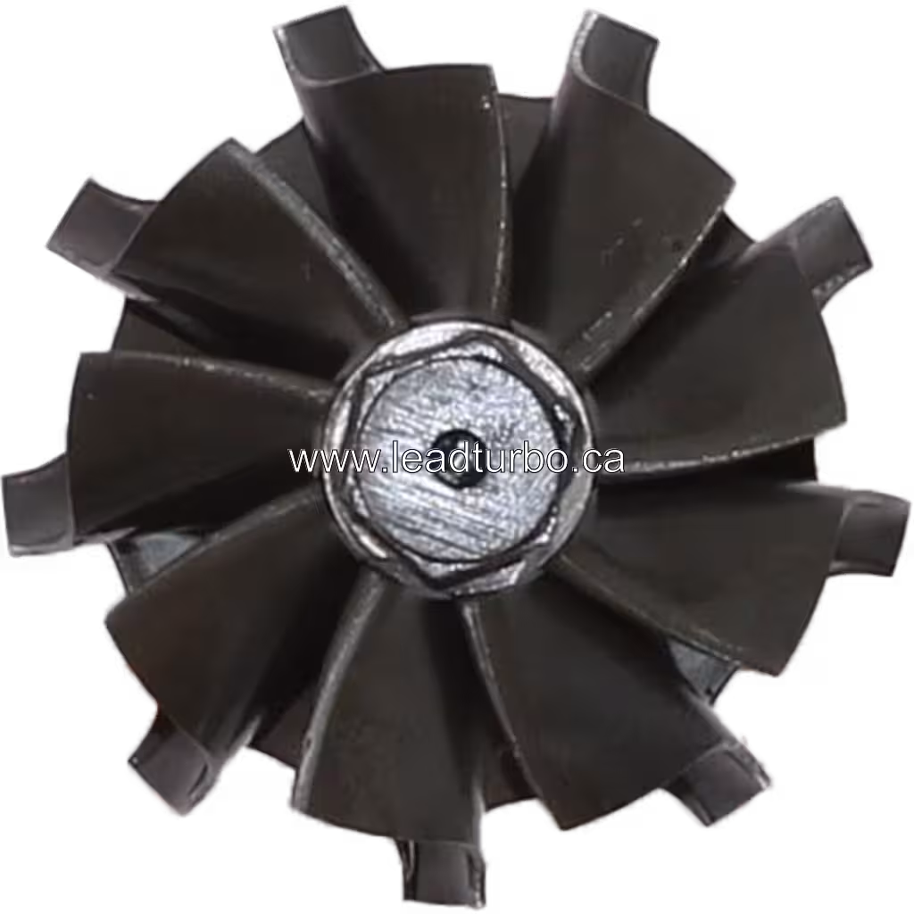 717904-0001 GT1749V Turbine Wheel Replacement for BMW M47TU top view