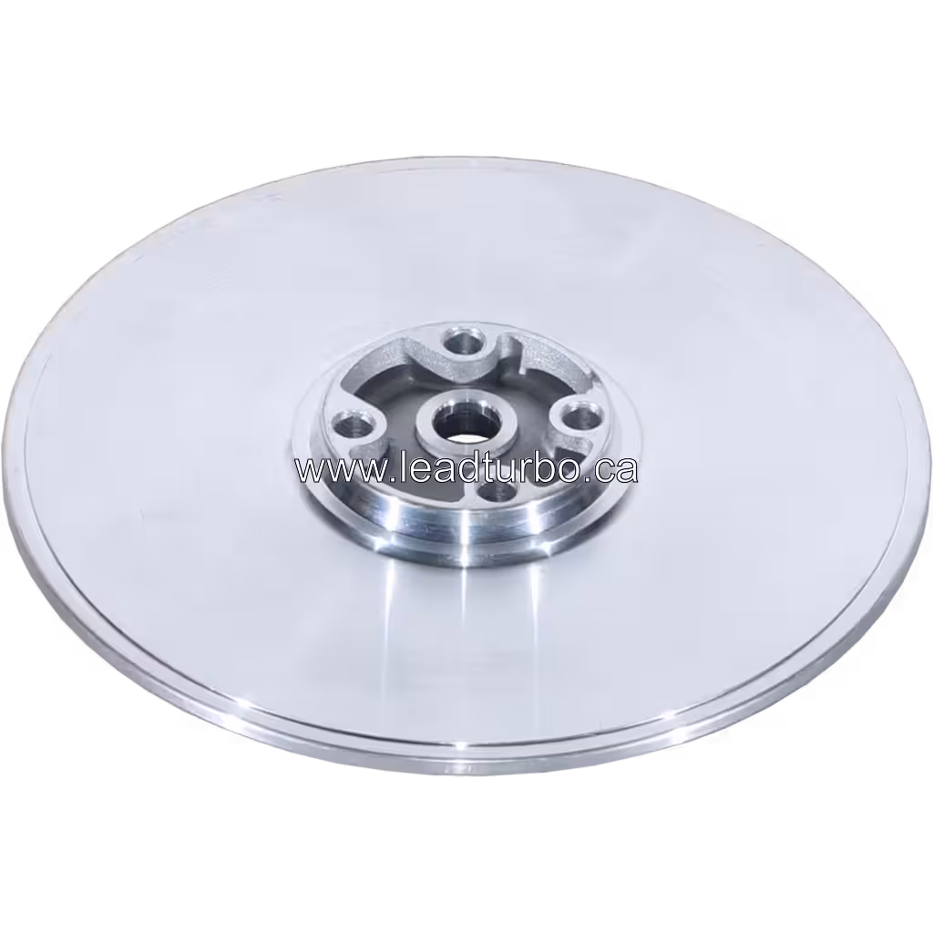 721019-0004 J96 Turbocharger Back Plate Replacement bottom 45 degree view