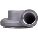 Boîtier de compresseur FOR 4046127 CH vue avant, finition métal gris