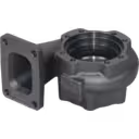 Peça turbo SAA6D125E-5 carcaça turbina lateral