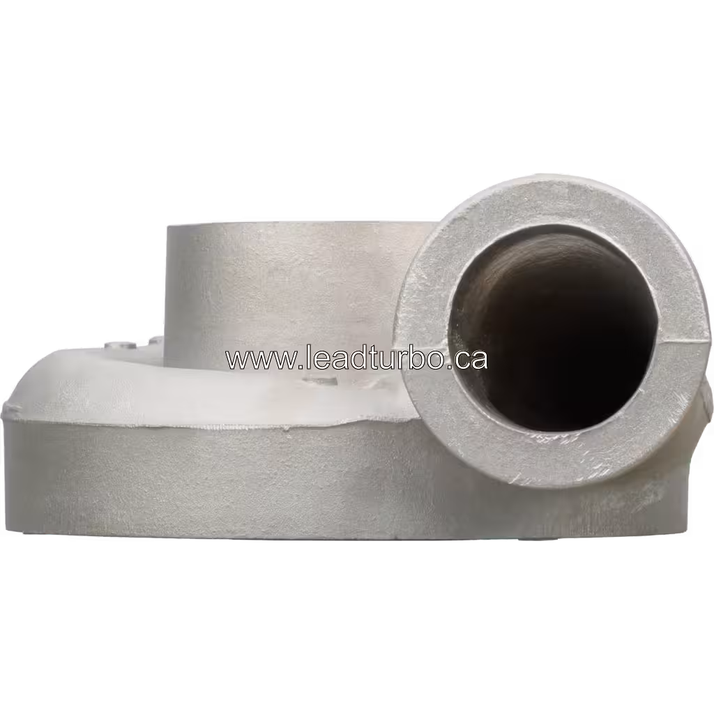 Vista frontal de carcasa de compresor HX60W 3534252-CAST para Volvo D16A