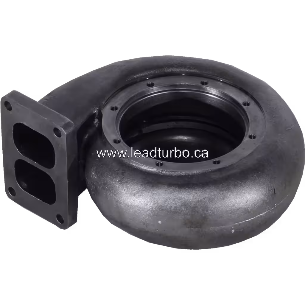 Perfil lateral de la carcasa de turbina 3534201 con orificios de montaje
