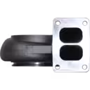 Carter Turbine J96 3522460 TH - Pièce de Rechange thumbnail 1