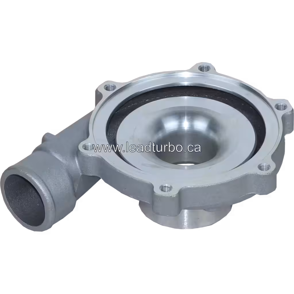 Carter de compresseur 408566-0028 pour Turbo TO4B46 Volvo bottom 45 degree view