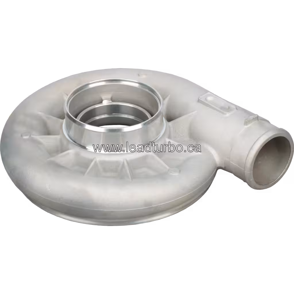 Compressor housing HX82 vue du dessus avec alésage central
