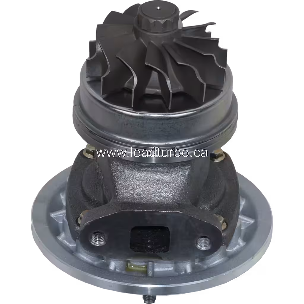Core 3523322 H1C para Turbocompressor Cummins 4BTA bottom 45 degree view