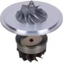 Vista lateral del core turbo VA850014 para Isuzu 6BD1T