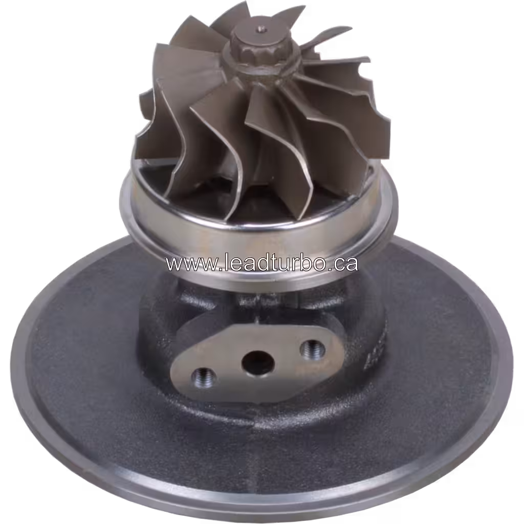 Componente central de turbocompresor industrial