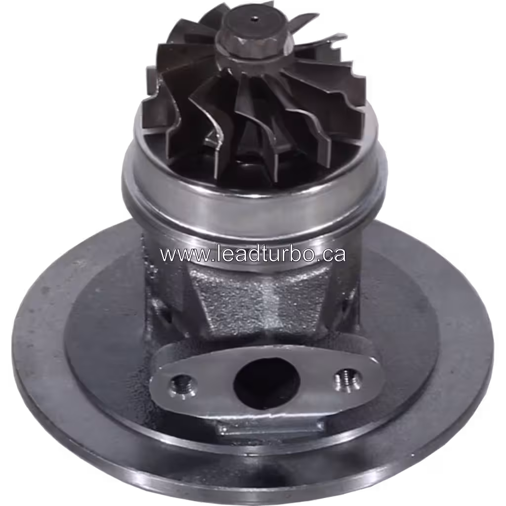 Core de Turbocompresseur HX35 pour Cummins QSB Tier 3 (Ref 4955155) bottom 45 degree view