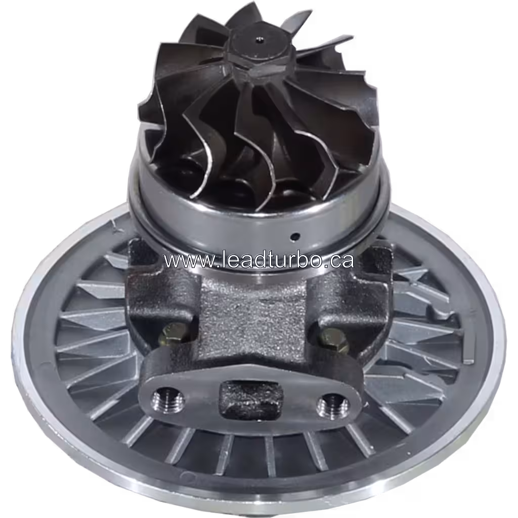 Core de Turbocompressor TO4E15 408105-0462 para Komatsu PC300-6 bottom 45 degree view