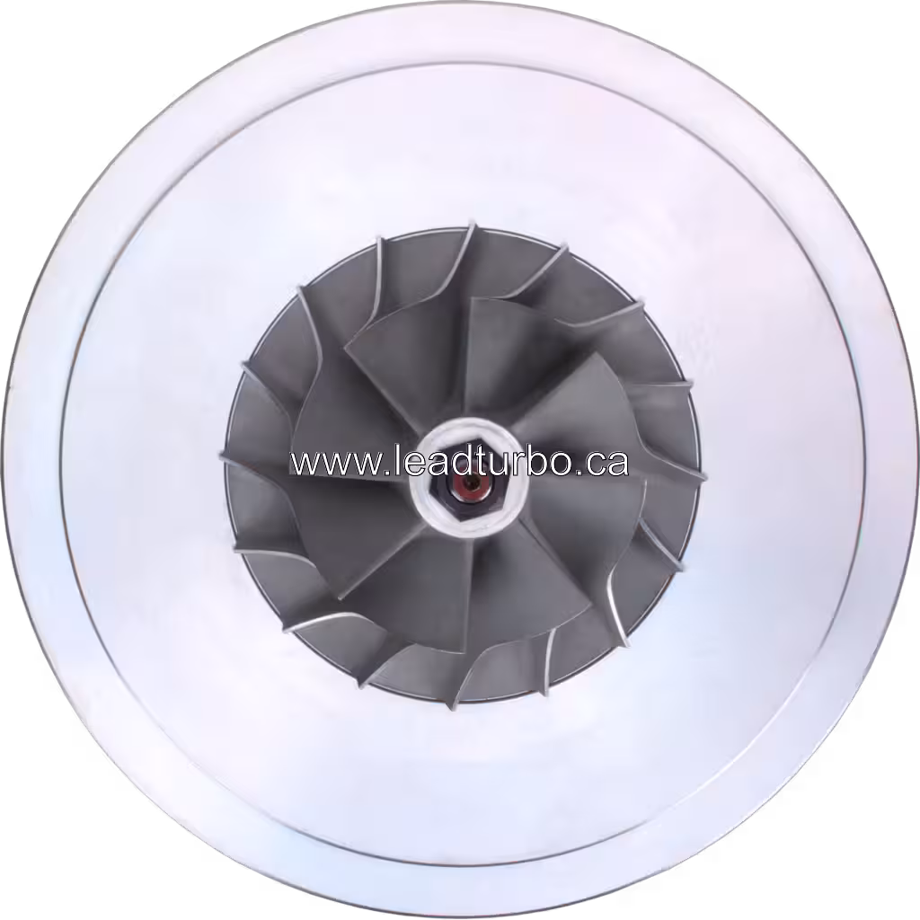 Core de turbocompresseur KTR110L-3H4E pour Komatsu PC600-7 (Ref 6505-65-5020) top view