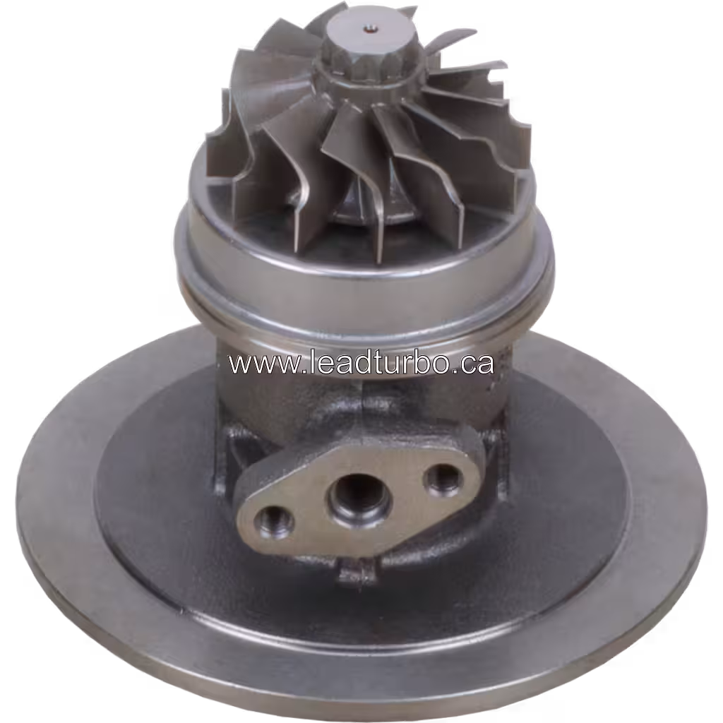 Core turbosprężarki 4027825 HX35W do Cummins 6BTAA i Iveco bottom 45 degree view
