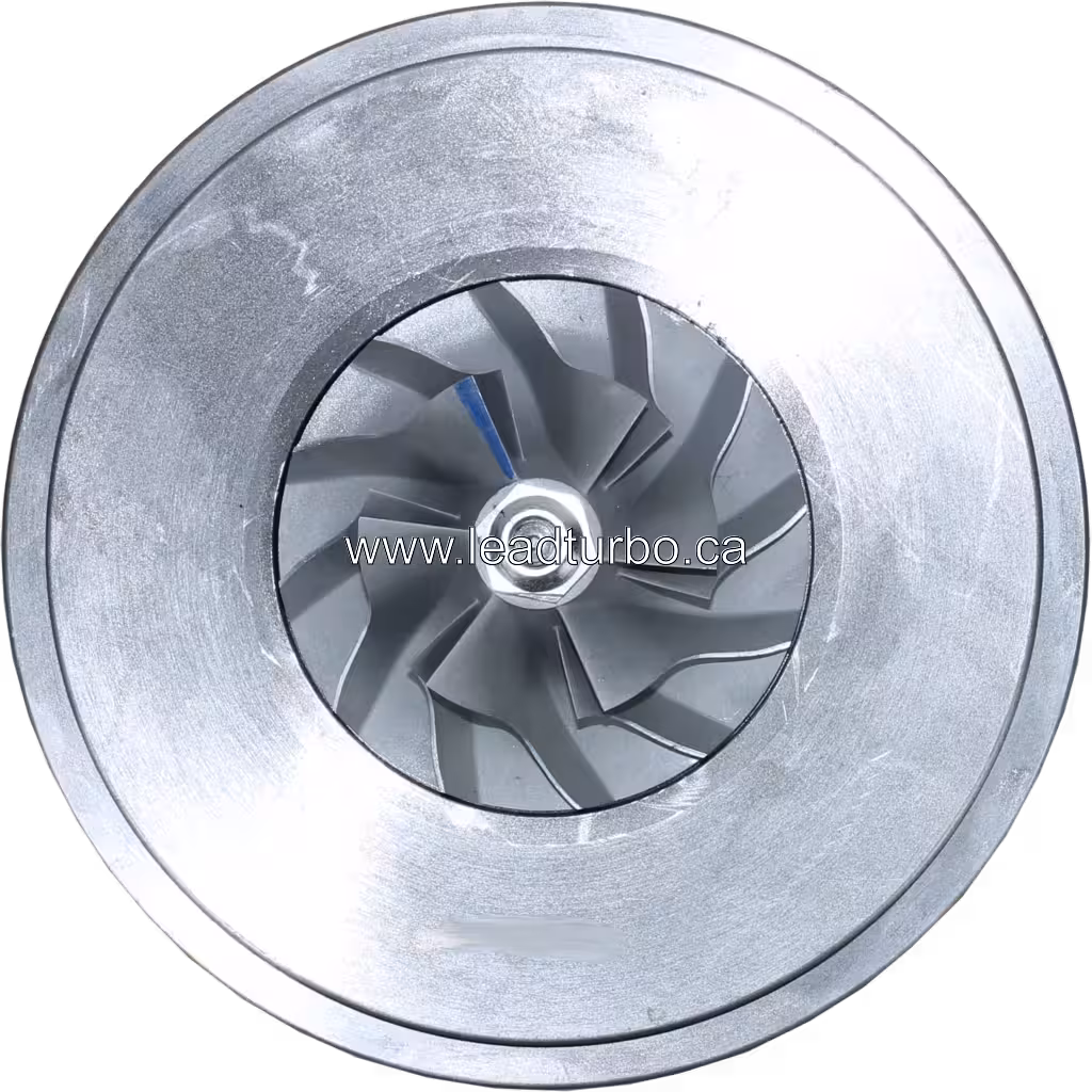 Core turbosprężarki 441398-0122 do Volvo TD123 A40 Hauler top view