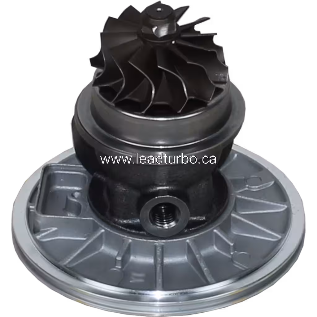 Core turbosprężarki 53167100010 do Mercedes-Benz OM904LA-E2 bottom 45 degree view