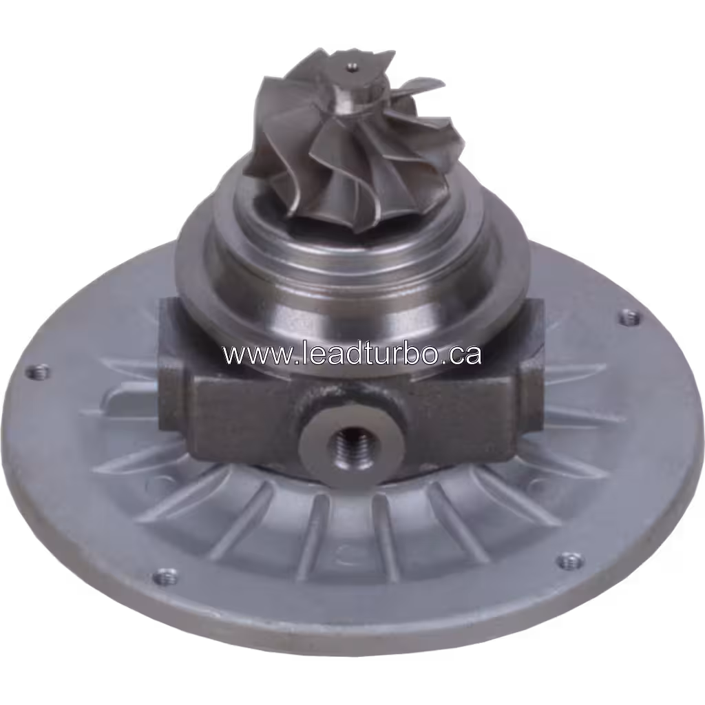 Core turbosprężarki RHF4H VB420119 do Nissan YD25DDTI bottom 45 degree view