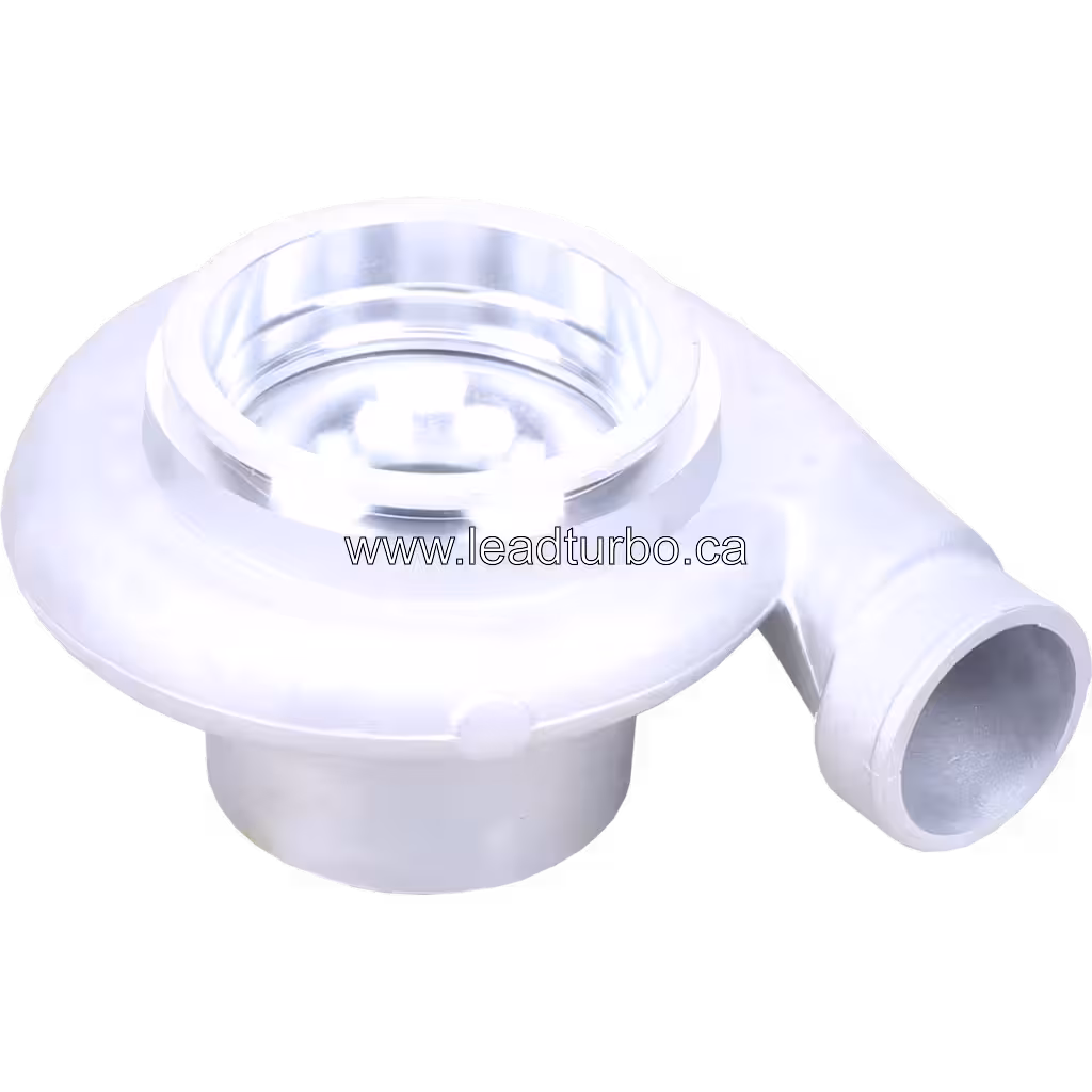 Корпус компресора турбіни для Cummins NTA855-C 400HP bottom 45 degree view