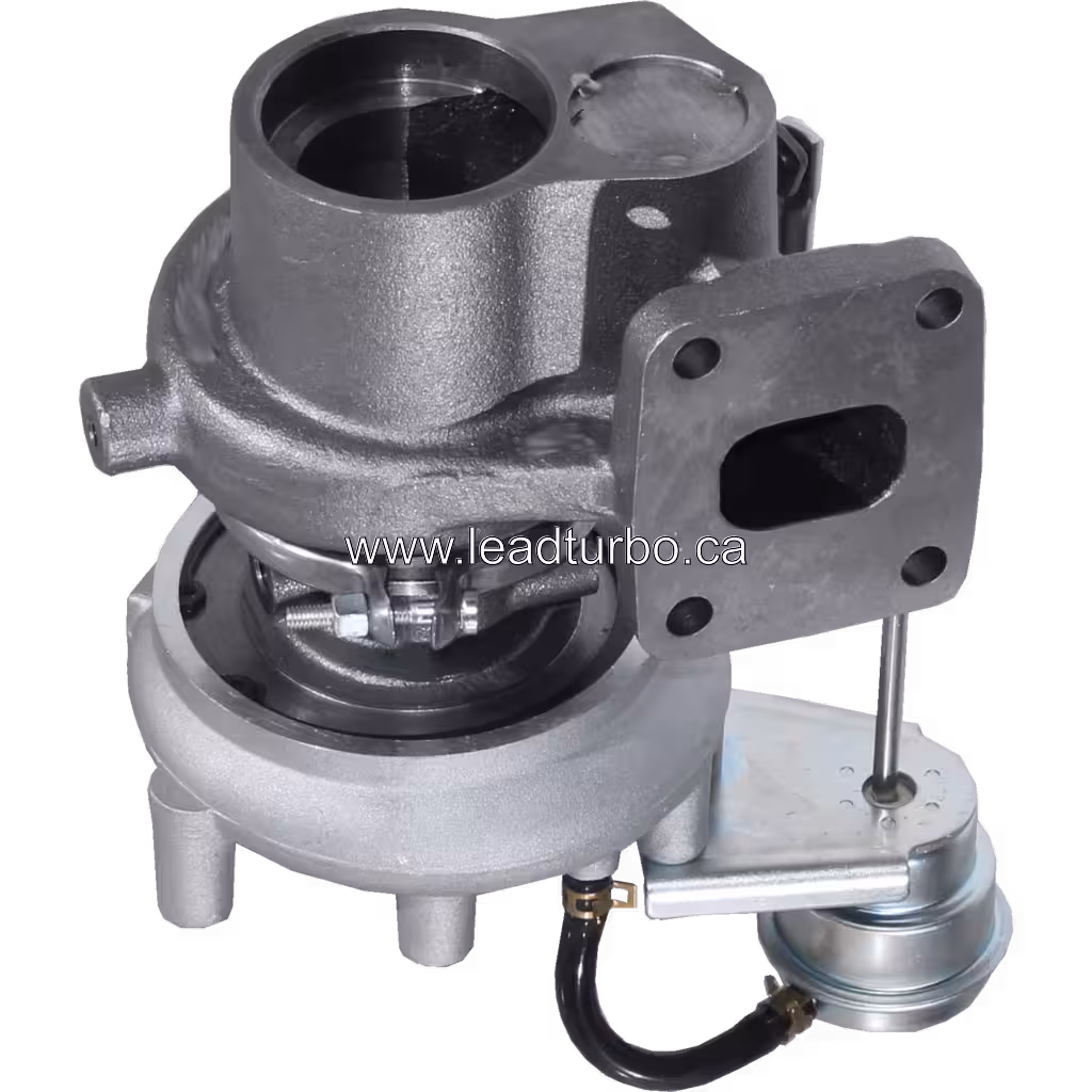 Турбокомпресор для Hyundai Mighty II та Mitsubishi Canter (4D34TI) bottom 45 degree view