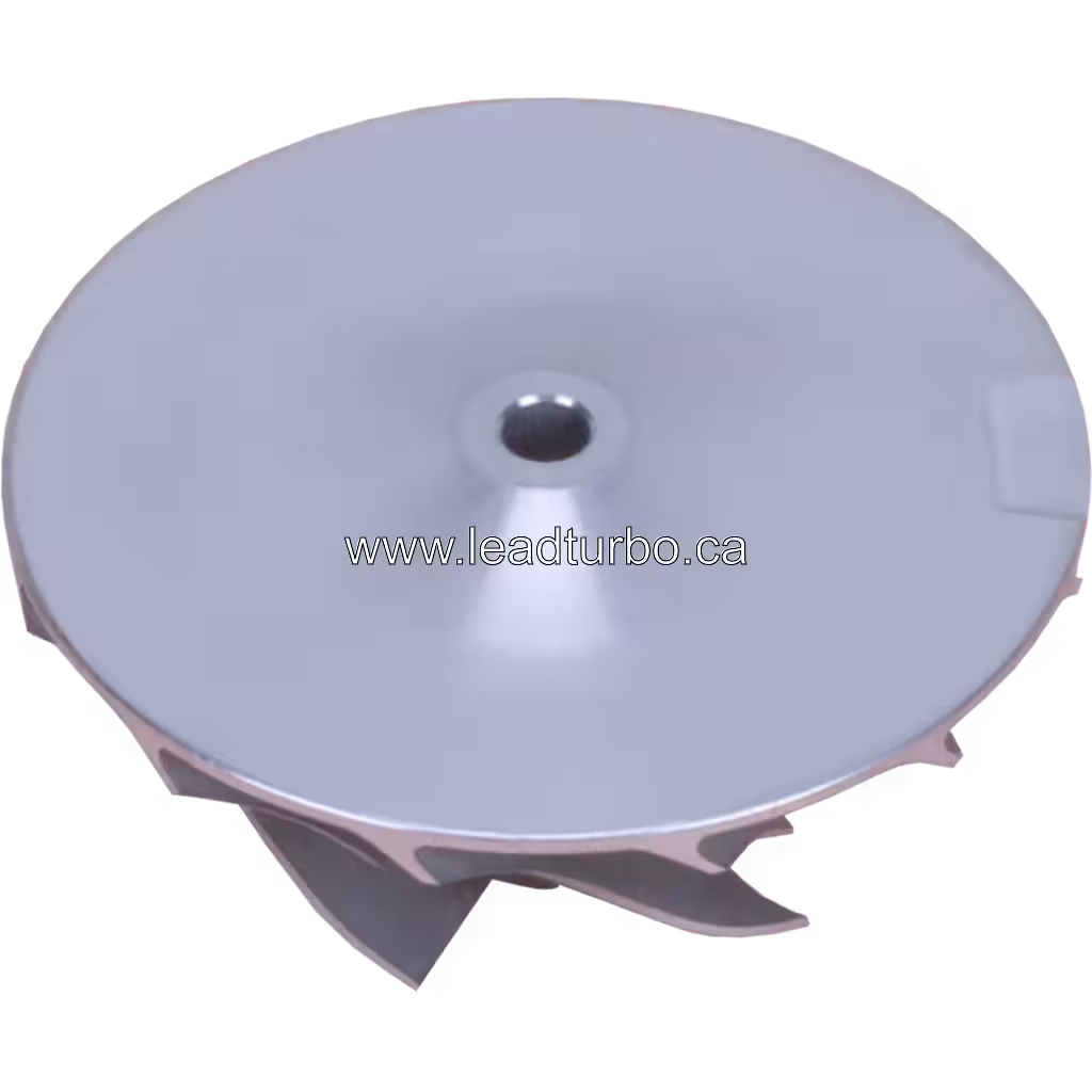 Koło sprężarki 4047745 CW-M do turbosprężarki J96 bottom 45 degree view