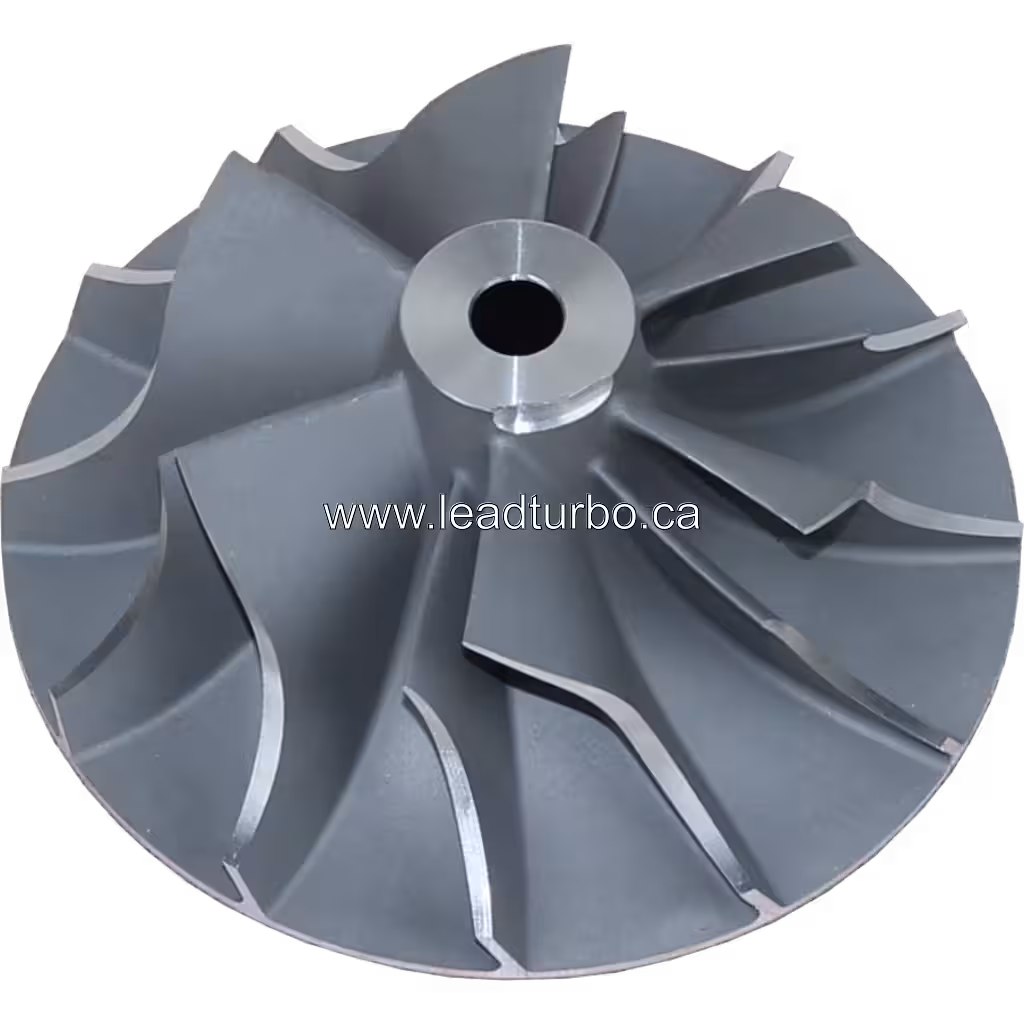 Koło sprężarki 442480-0005 CW do turbosprężarki J96 45 degree view