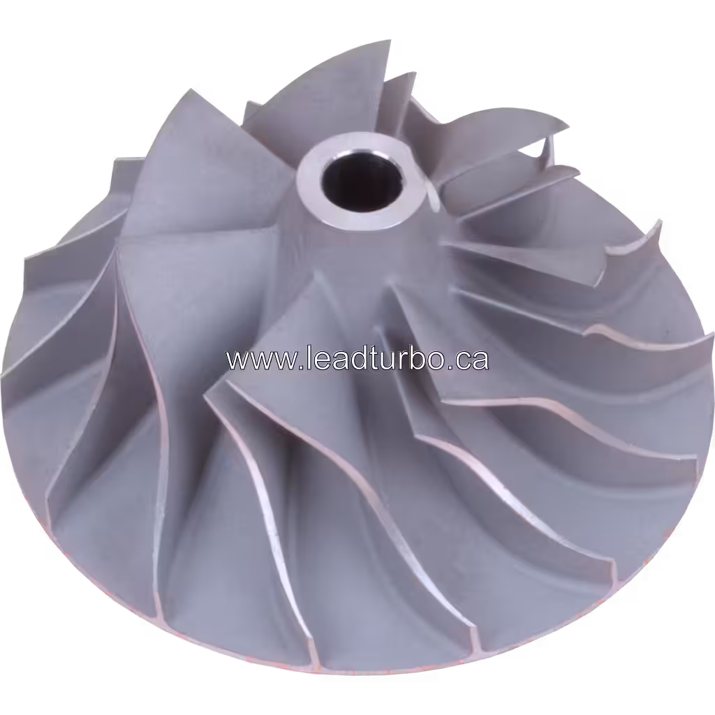 Koło sprężarki K36-87-01 CW do turbosprężarki J96 45 degree view