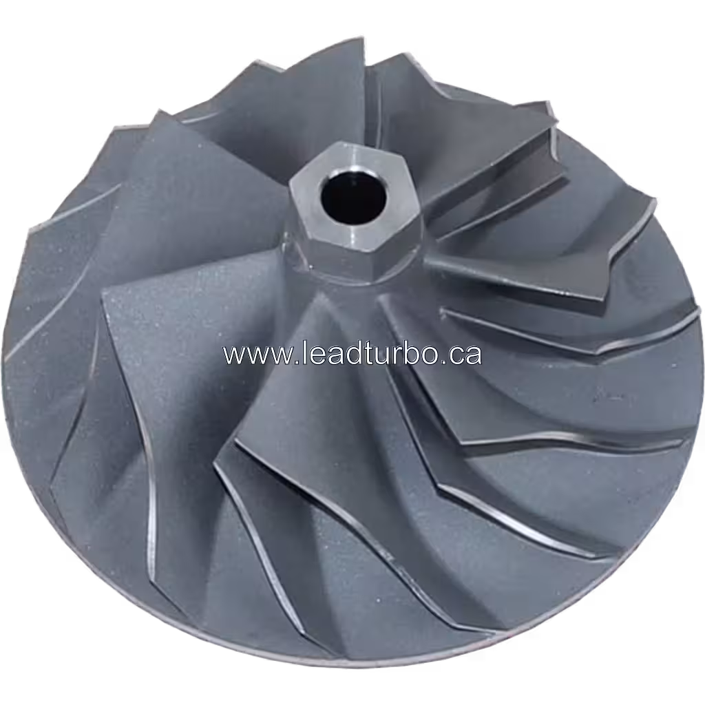 Koło sprężarki turbosprężarki 725243-0005-2 (J96) 45 degree view