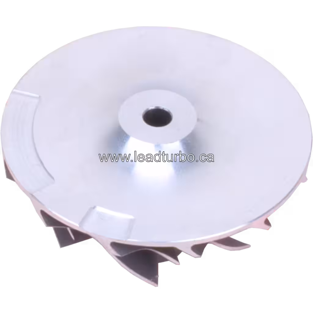 Koło sprężarki turbosprężarki J96 812971-2 CW-R bottom 45 degree view