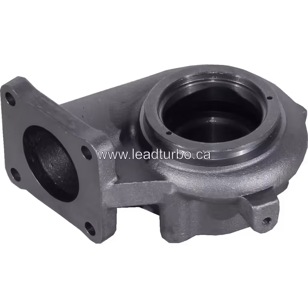 Korpus turbiny 17299-58020 CT26 do Toyota Land Cruiser 1HD-T bottom 45 degree view