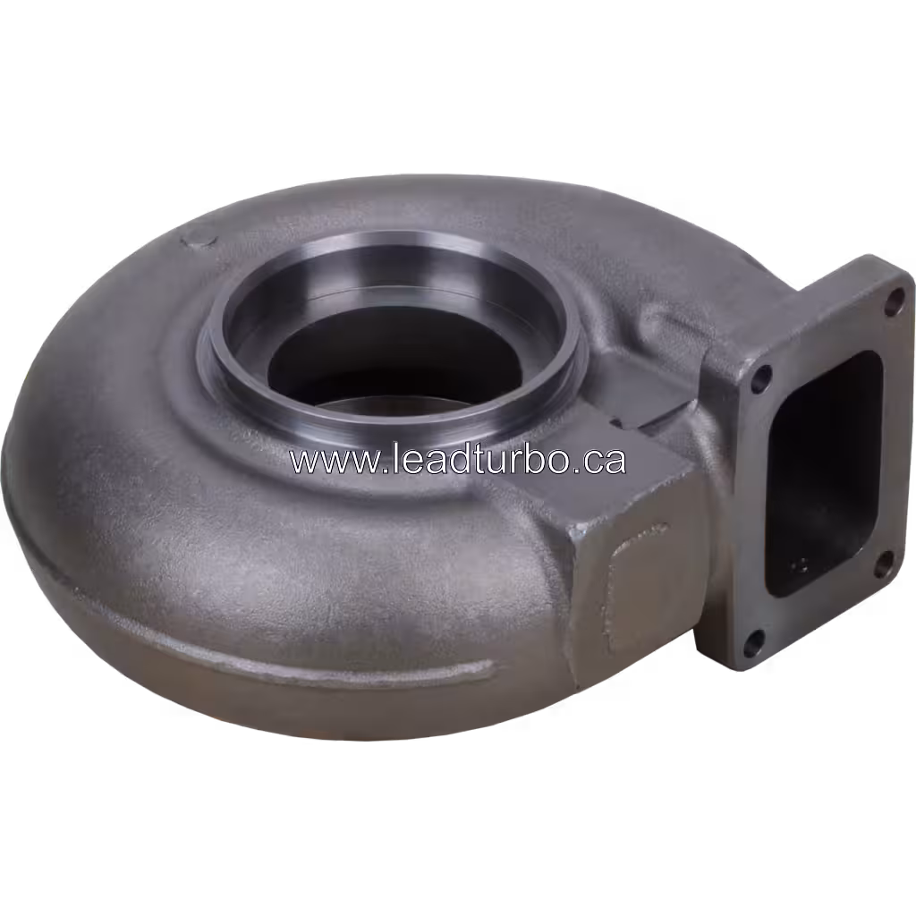Obudowa turbiny 3522911A widok z góry, flansza z czterema otworami montażowymi