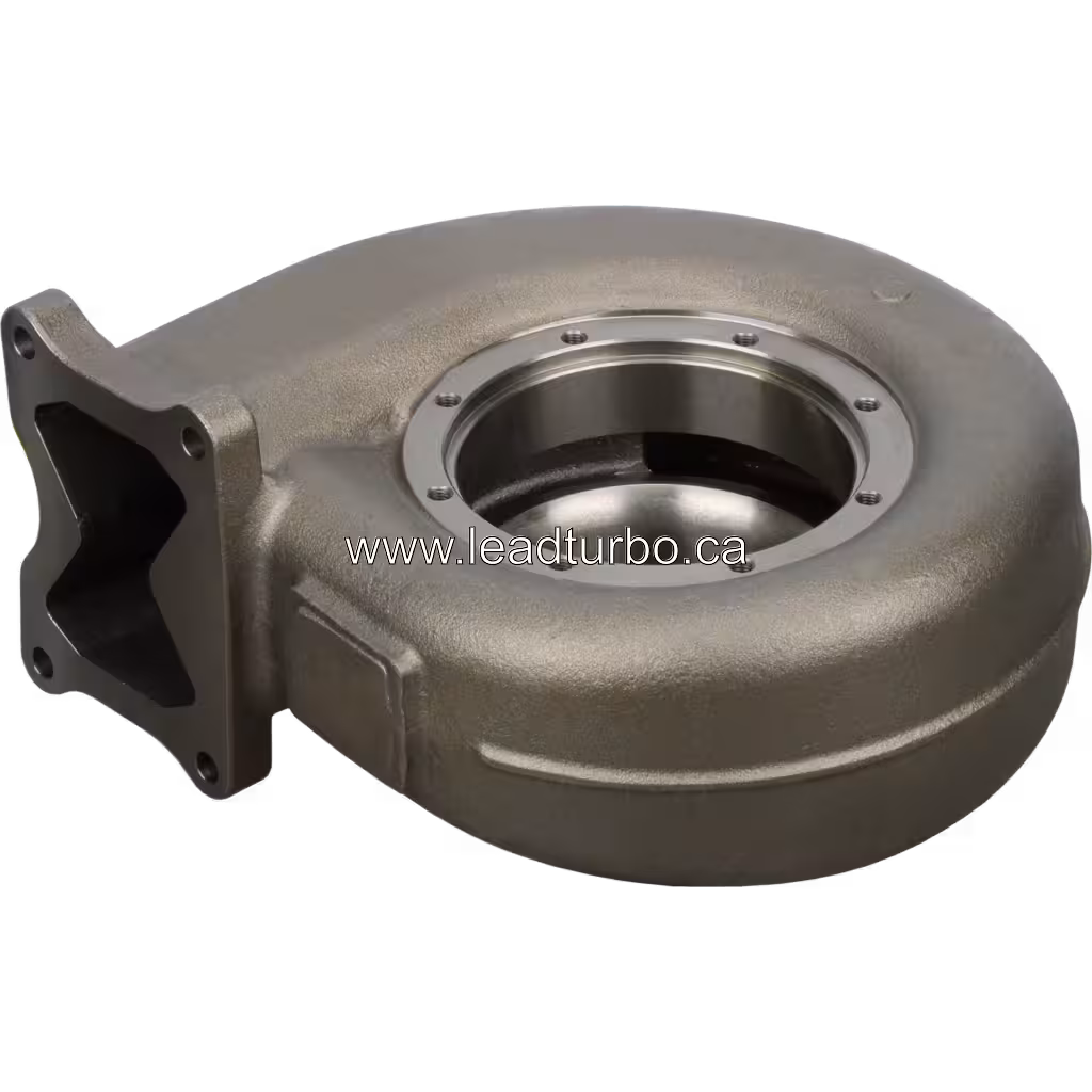 Obudowa Turbiny HE800FG 4309217 TH do Cummins QSK50 bottom 45 degree view