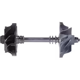 Rotor Assy J96 pour 17201-17040 RA - Remplacement Turbo