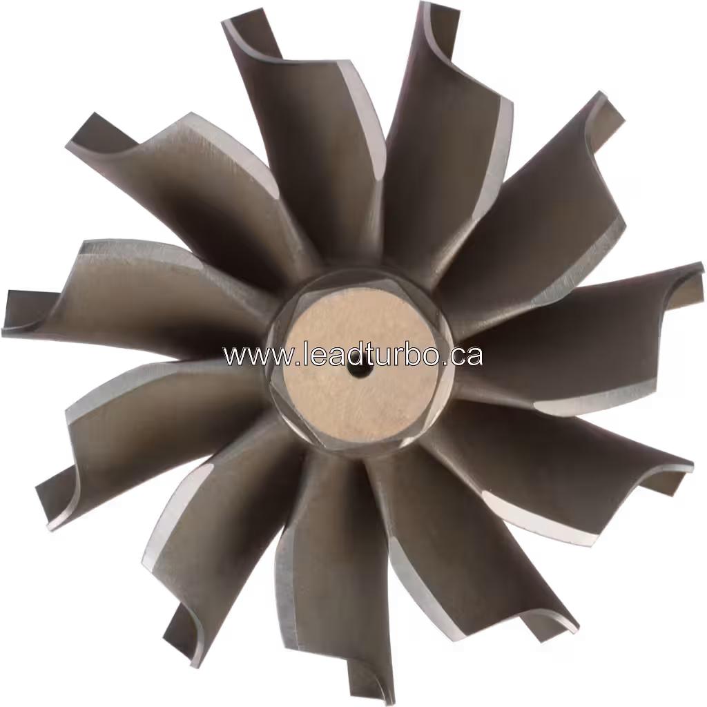 Roue de Turbine 442208-0001 TV9101 pour Turbocompresseur CAT Earth Moving top view