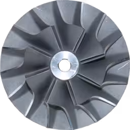 Roue de compresseur 408105-0166 CW pour Turbo TO4B87 John Deere 6466