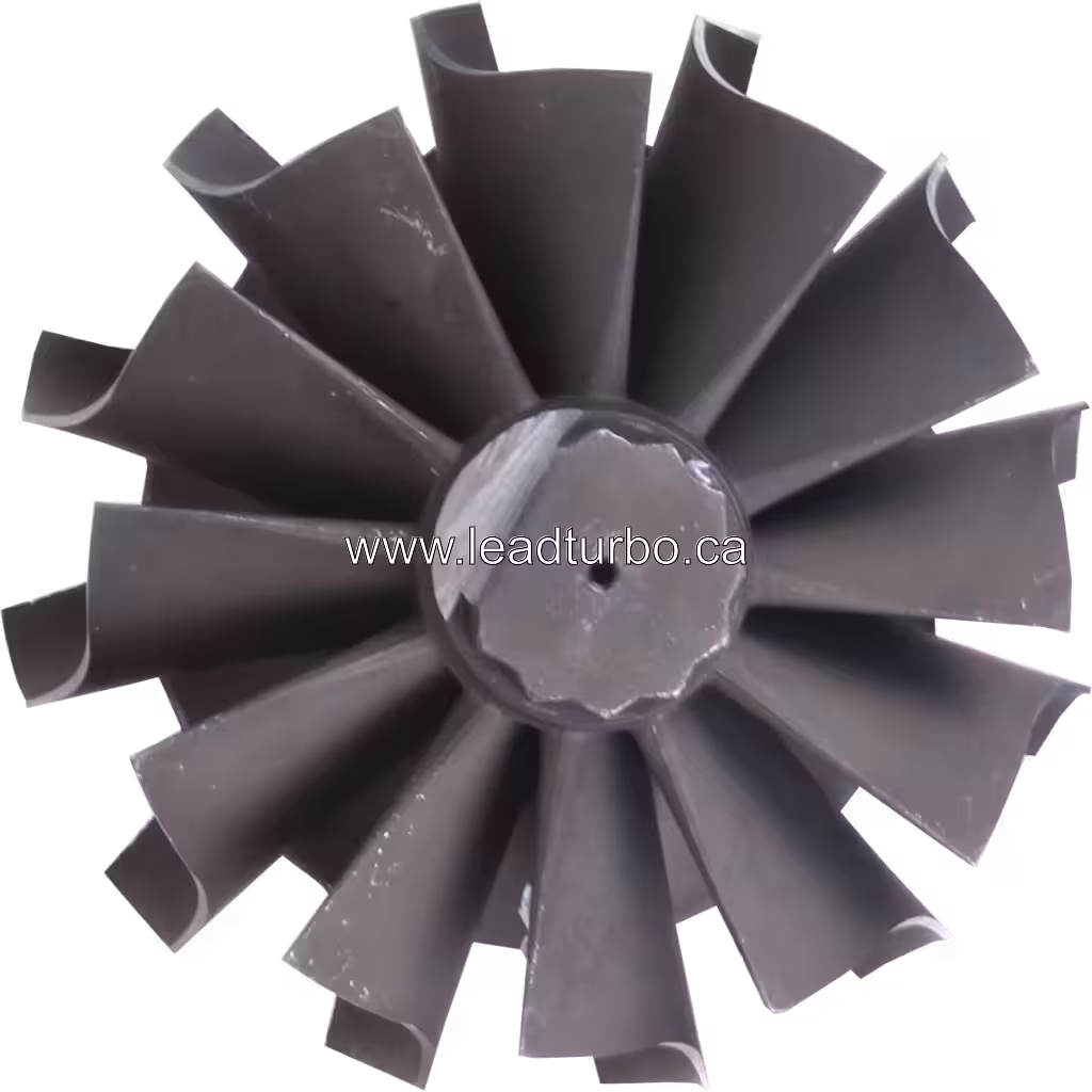 Roue de turbine 49181-03862 TW pour turbo TD10L-36F-28 Mitsubishi front view
