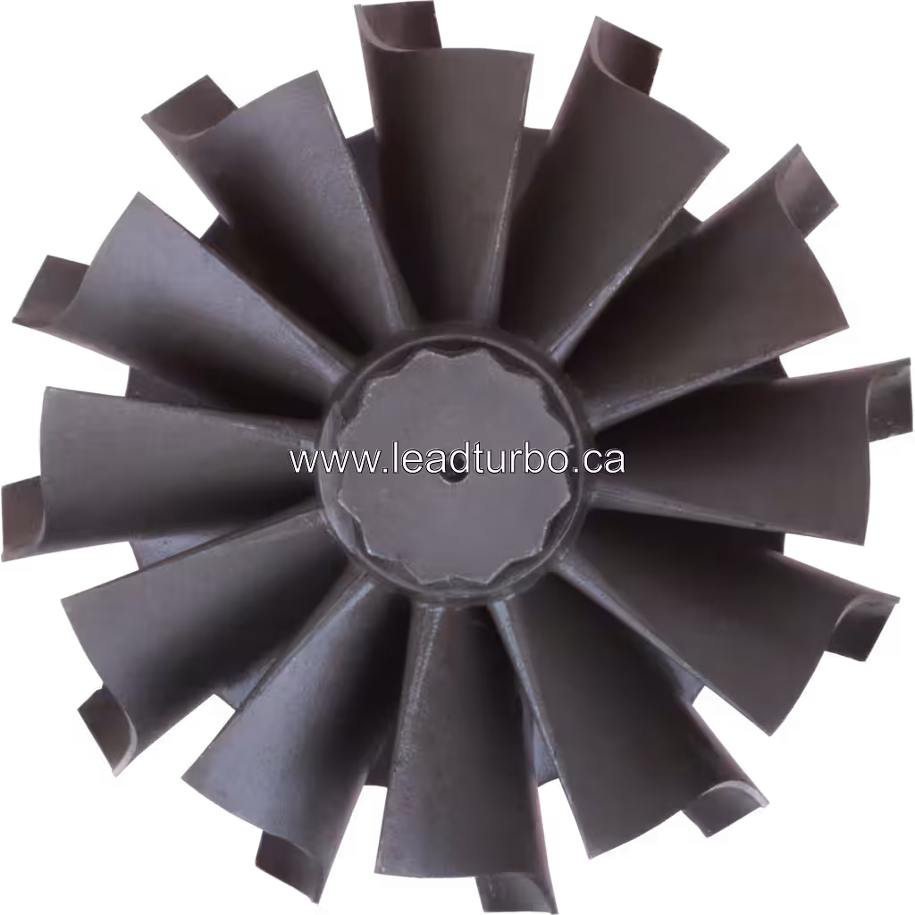 Roue de turbine 49181-03862 TW pour turbo TD10L-36F-28 Mitsubishi top view