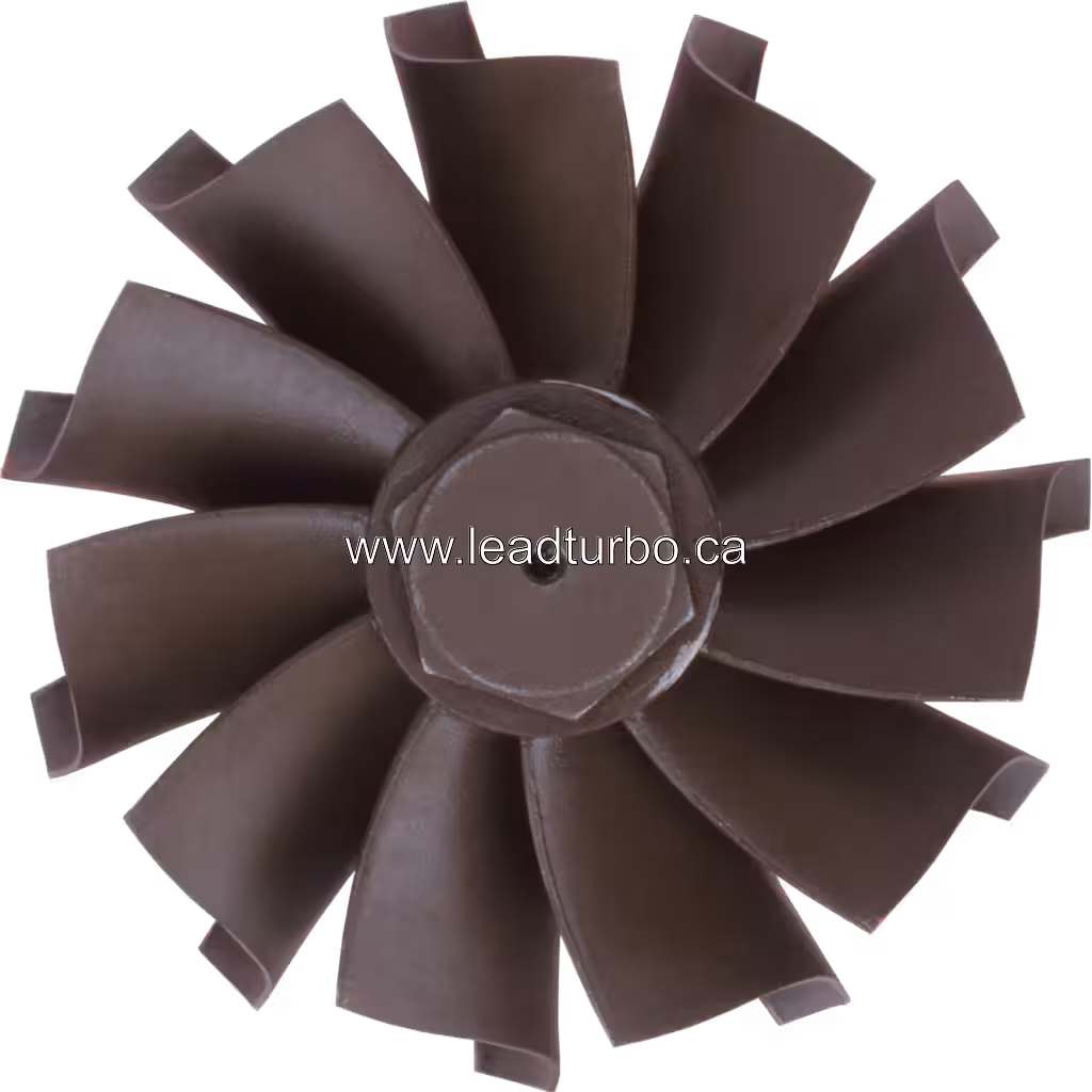Roue de turbine FOR 714322-0002 TW vue de face