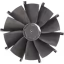 Roue de turbine 728444-0001 pour GT3776S Navistar DT466E thumbnail 2