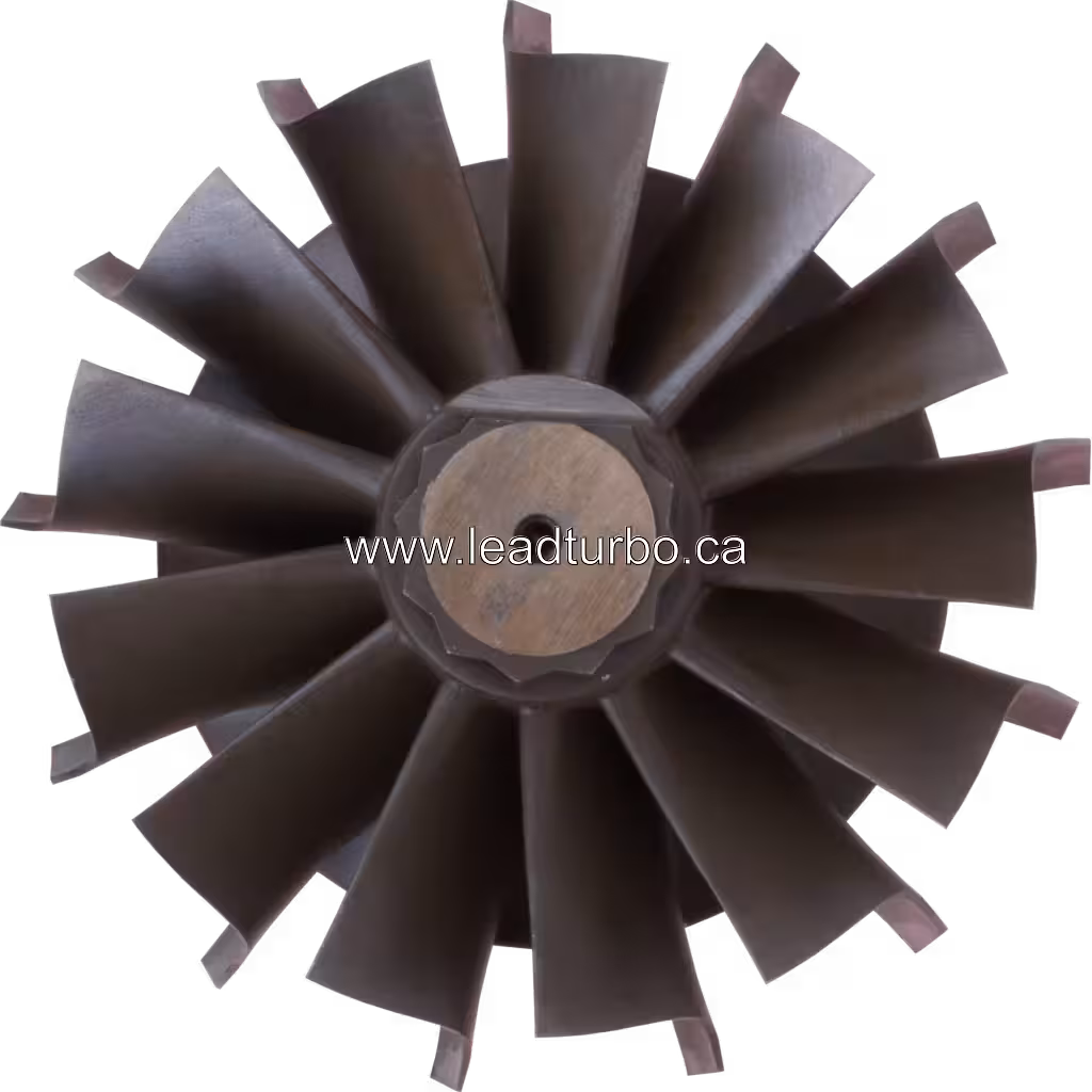 Roue de turbine HX82 FOR 3819093 TW vue de face